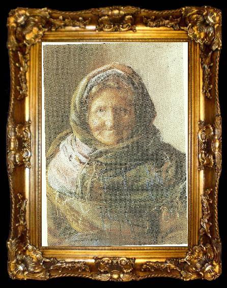 framed  Anna Ancher stine bollerhus i skagen, ta009-2